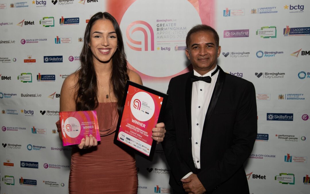 Dental nurse from Stafford named Apprentice of the Year 2022